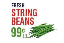 Circus Fruits FRESH STRING BEANS offer