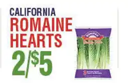 Circus Fruits CALIFORNIA ROMAINE HEARTS offer