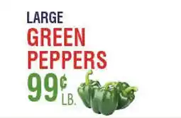 Circus Fruits LARGE GREEN PEPPERS offer