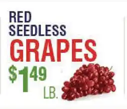 Circus Fruits RED SEEDLESS GRAPES offer