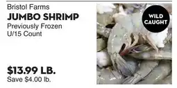 Bristol Farms Bristol Farms JUMBO SHRIMP offer