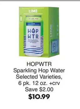 Bristol Farms HOPWTR Sparkling Hop Water offer
