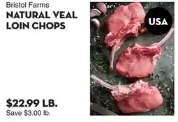 Bristol Farms Bristol Farms NATURAL VEAL LOIN CHOPS offer