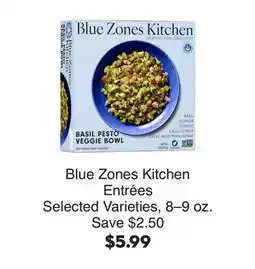 Bristol Farms Blue Zones Kitchen Entrées offer