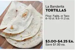 Bristol Farms La Banderita TORTILLAS offer