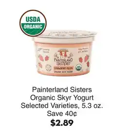 Bristol Farms Painterland Sisters Organic Skyr Yogurt offer