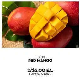 Bristol Farms Large RED MANGO offer