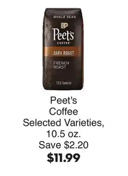Bristol Farms Peet's Coffee offer