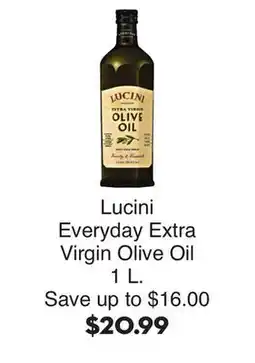 Bristol Farms Lucini Everyday Extra Virgin Olive Oil offer