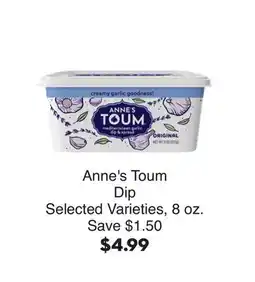 Bristol Farms Anne's Toum Dip offer