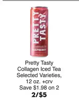 Bristol Farms Pretty Tasty Collagen Iced Tea offer