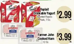 Big Saver Foods Yoplait Drinkable Yogurt, Assorted Flavors offer