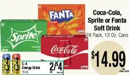 Big Saver Foods Coca-Cola, Sprite or Fanta Soft Drink offer