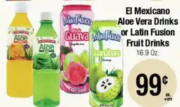 Big Saver Foods El Mexicano Aloe Vera Drinks or Latin Fusion Fruit Drinks offer
