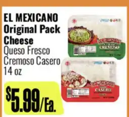 R Ranch Markets EL MEXICANO Original Pack Cheese offer