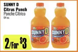 R Ranch Markets SUNNY D Citrus Punch offer