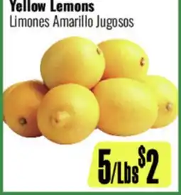 R Ranch Markets Yellow Lemons offer
