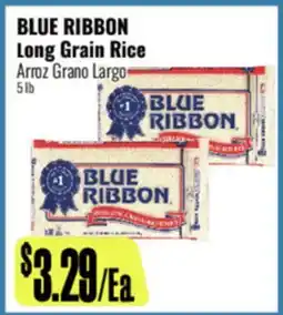 R Ranch Markets BLUE RIBBON Long Grain Rice offer