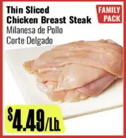 R Ranch Markets Thin Sliced Chicken Breast Steak offer