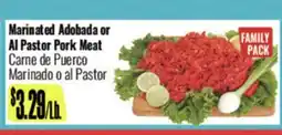R Ranch Markets Marinated Adobada or Al Pastor Pork Meat offer