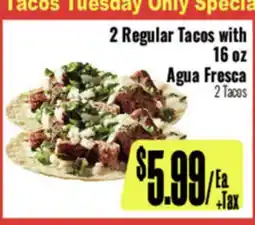 R Ranch Markets Tacos Tuesday Only Special offer