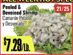 R Ranch Markets Camarón Pelado y Desvenado offer