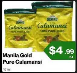 Market Place on Oakton Manila Gold Pure Calamansi offer