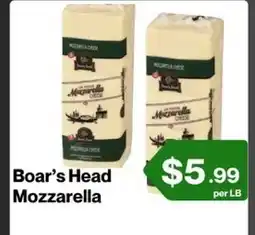 Market Place on Oakton Boar's Head Mozzarella offer