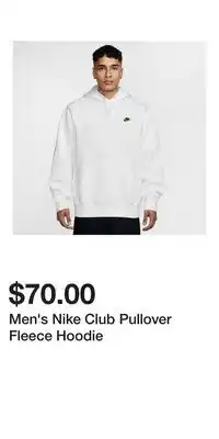 Kohl's Men's Nike Club Pullover Fleece Hoodie offer