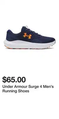 Kohl's Under Armour Surge 4 Men's Running Shoes offer