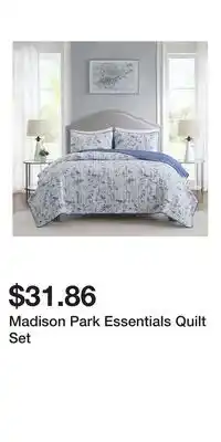 Kohl's Madison Park Essentials Quilt Set offer