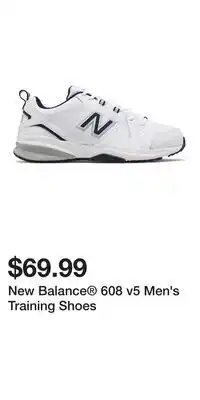 Kohl's New Balance 608 v5 Men's Training Shoes offer