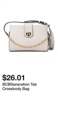 Kohl's BCBGeneration Tab Crossbody Bag offer