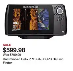 Dick's Sporting Goods Humminbird Helix 7 MEGA SI GPS G4 Fish Finder offer
