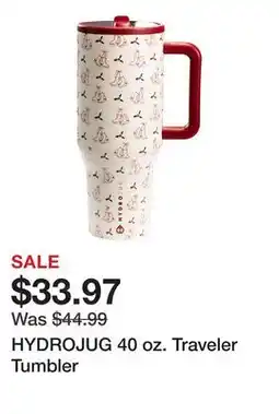 Dick's Sporting Goods HYDROJUG 40 oz. Traveler Tumbler offer