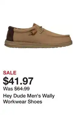 Dick's Sporting Goods Hey Dude Men's Wally Workwear Shoes offer