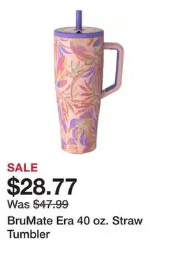 Dick's Sporting Goods BruMate Era 40 oz. Straw Tumbler offer