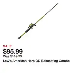 Dick's Sporting Goods Lew's American Hero OD Baitcasting Combo offer