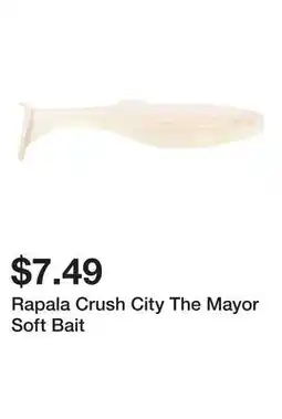 Dick's Sporting Goods Rapala Crush City The Mayor Soft Bait offer
