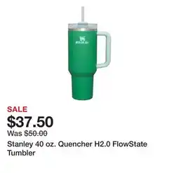 Dick's Sporting Goods Stanley 40 oz. Quencher H2.0 FlowState Tumbler offer