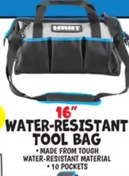 Ollie's HART 16 WATER-RESISTANT TOOL BAG offer