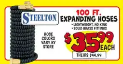 Ollie's STEELTON 100 FT. EXPANDING HOSES offer