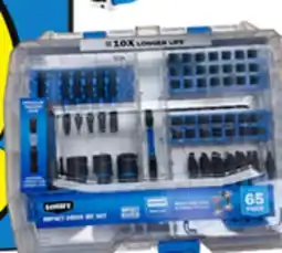 Ollie's HART IMPACT DRIVER BIT SET offer