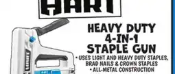 Ollie's HART HEAVY DUTY 4-IN-1 STAPLE GUN offer