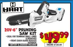 Ollie's HART PRUNING SAW KIT offer