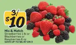 Winn Dixie Mix & Match Berries offer