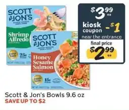 Winn Dixie Scott & Jon's Bowls 9.6 oz offer