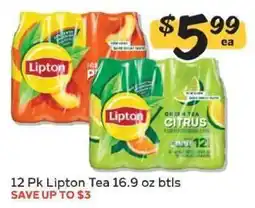 Winn Dixie Lipton Tea offer
