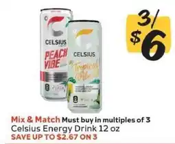 Winn Dixie Celsius Energy Drink offer