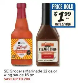 Winn Dixie SE Grocers Marinade or Wing Sauce offer